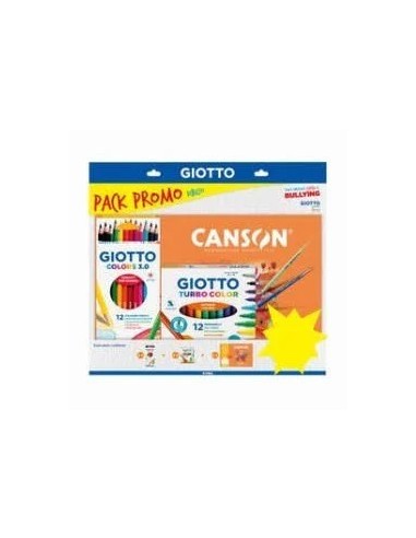 PACK PROMO GIOTTO DIBUJO CANSON