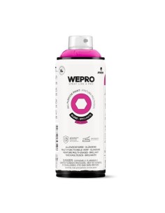 SPRAY WEPRO BASE DISOLVENTE RAL 4010 MAGENTA PSICODELIA 400ml