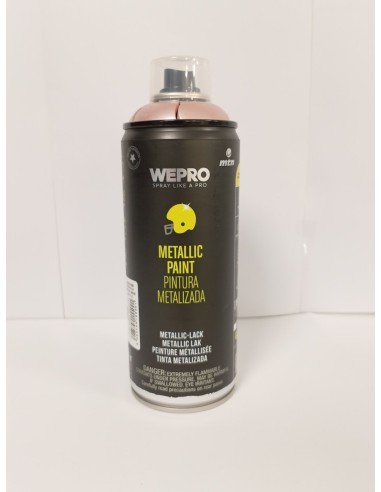 SPRAY METALLIC ORO ROSA 400ml (Montana)