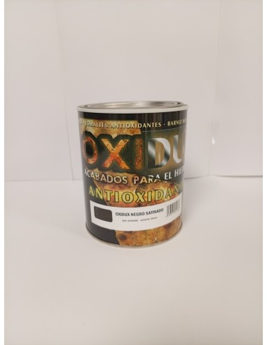 OXIDUX ESMALTE ANTIOXIDANTE SATINADO NEGRO 750ml (Nupinsur)
