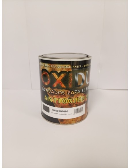 ESMALTE ANTIOXIDANTE OXIDUX BRILLO NEGRO 750ml (Nupinsur)
