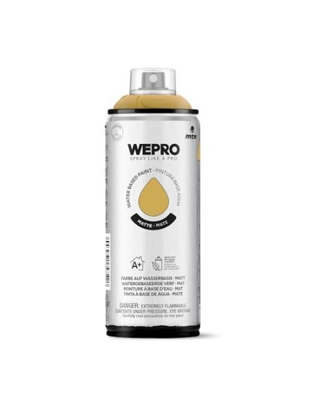 SPRAY WEPRO BASE AGUA MATE AMARILLO GOBI 400ml