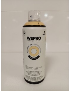 SPRAY WEPRO BASE DISOLVENTE 0110 MATE VAINILLA 400ml 2