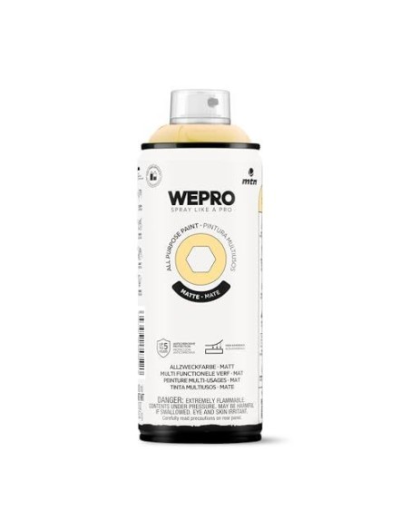 SPRAY WEPRO BASE DISOLVENTE 0110 MATE VAINILLA 400ml