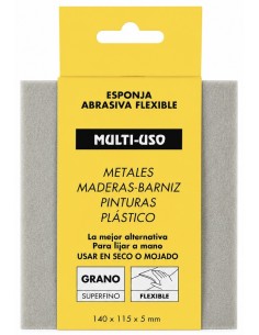ESPONJA LIJA GRANO SUPERFINO ref.87885 JEIVSA