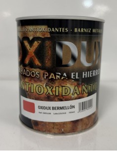 ESMALTE ANTIOXIDANTE OXIDUX BRILLO BERMELLÓN 750ml (Nupinsur)