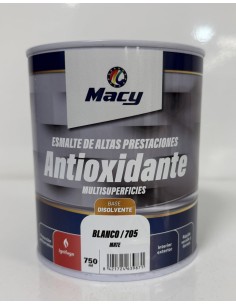 ESMALTE ANTIOXIDANTE MATE BLANCO 705   750ml ALTAS PRESTACIONES (Macy)