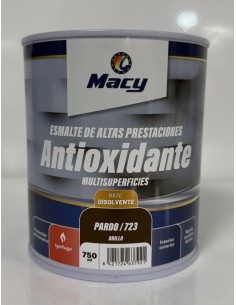 ESMALTE ANTIOXIDANTE BRILLO PARDO 723   750ml ALTAS PRESTACIONES (Macy)