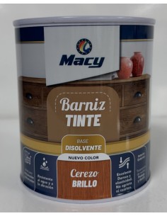 BARNIZ TINTE BRILLO CEREZO 750ml (Macy)