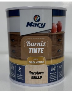 BARNIZ TINTE BRILLO INCOLORO 750ml (Macy)