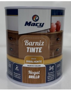 BARNIZ TINTE BRILLO NOGAL 750ml (Macy)