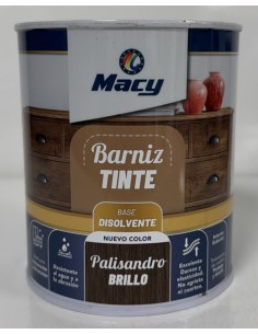 BARNIZ TINTE BRILLO PALISANDRO 750ml (Macy)