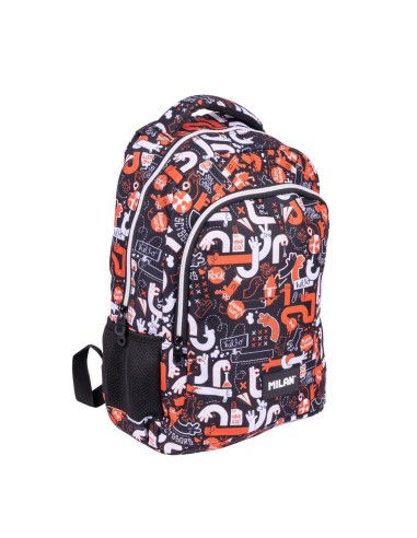 MOCHILA ESCOLAR 21L FINGERS cód.624601FRS (Milán)
