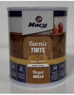 BARNIZ TINTE BRILLO NOGAL 375ml (Macy)