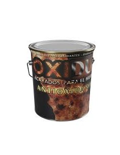 ESMALTE ANTIOXIDANTE SATINADO NEGRO OXIDUX 4lt (Nupinsur)