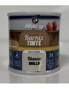 BARNIZ TINTE BRILLO BLANCO 125ml (Macy)