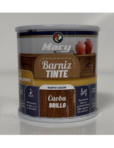 BARNIZ TINTE BRILLO CAOBA 125ml (Macy)