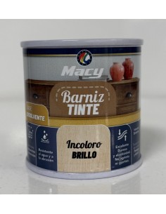 BARNIZ TINTE BRILLO INCOLORO 125ml (Macy)