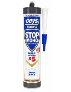STOP MOHO SILICONA TRANSLÚCIDO 280 ml CEYS