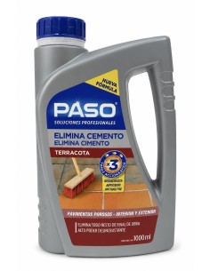 ELIMINA CEMENTO TERRACOTA 1000 ml PASO