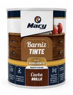 BARNIZ TINTE BRILLO CAOBA 750ml (Macy)