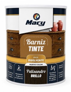 BARNIZ TINTE BRILLO PALISANDRO 750ml (Macy)