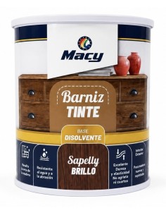 BARNIZ TINTE BRILLO SAPELLY 375ml (Macy)