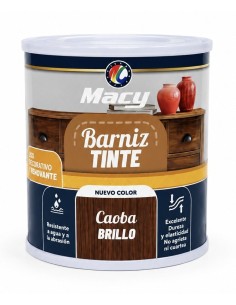 BARNIZ TINTE BRILLO CAOBA 125ml (Macy)