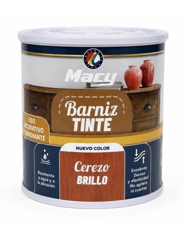 BARNIZ TINTE BRILLO CEREZO 125ml (Macy)