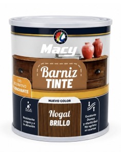 BARNIZ TINTE BRILLO NOGAL 125ml (Macy)