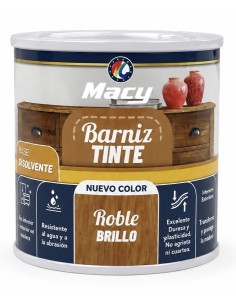 BARNIZ TINTE BRILLO ROBLE 125ml (Macy)