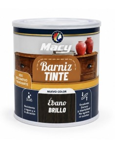 BARNIZ TINTE BRILLO ÉBANO 125ml (Macy)